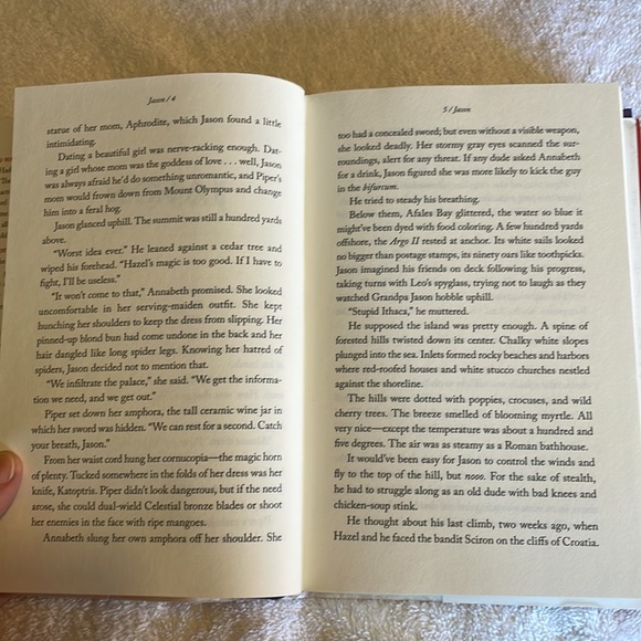 NOT ELIGIBLE FOR BUNDLE DEAL 🎁The Blood of Olympus #5 in the Heroes of Olympus - Picture 10 of 12